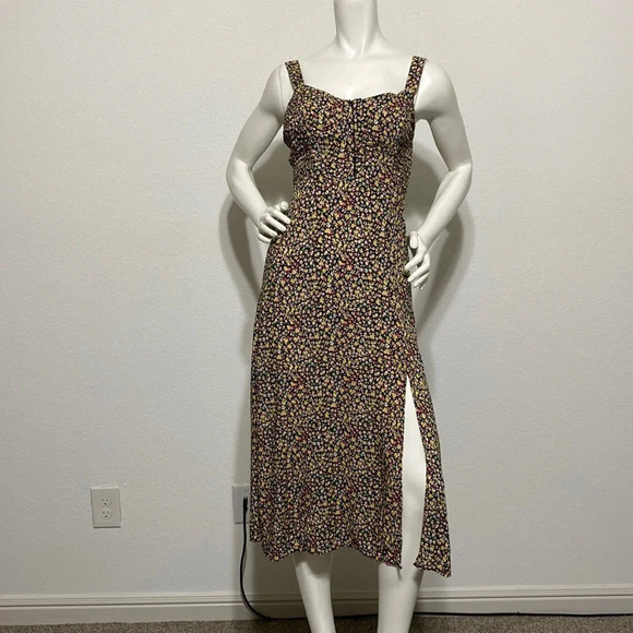 Zara Liberty Floral Print Dress Size S - Picture 2 of 7